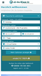 Mobile Screenshot of ab-ins-blaue.de